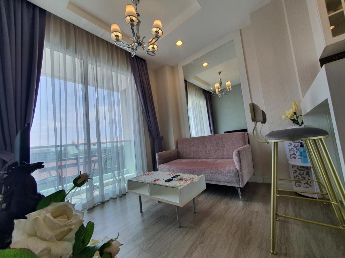 Hill & Sea Balcony 1 Bedroom & 1 Living Room @Blu X Bang Saen Luaran gambar