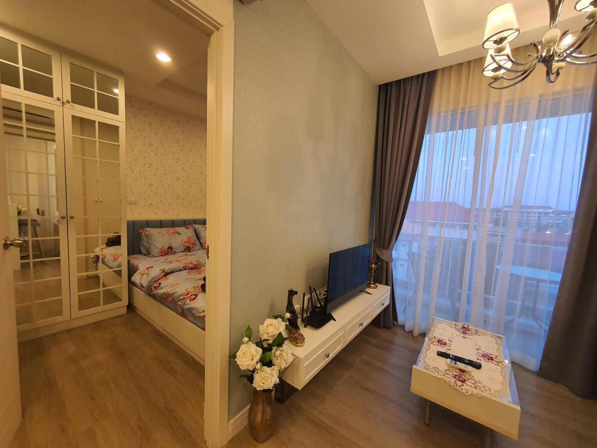 Hill & Sea Balcony 1 Bedroom & 1 Living Room @Blu X Bang Saen Luaran gambar