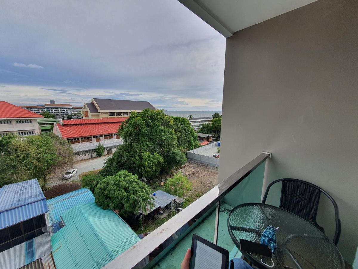 Hill & Sea Balcony 1 Bedroom & 1 Living Room @Blu X Bang Saen Luaran gambar